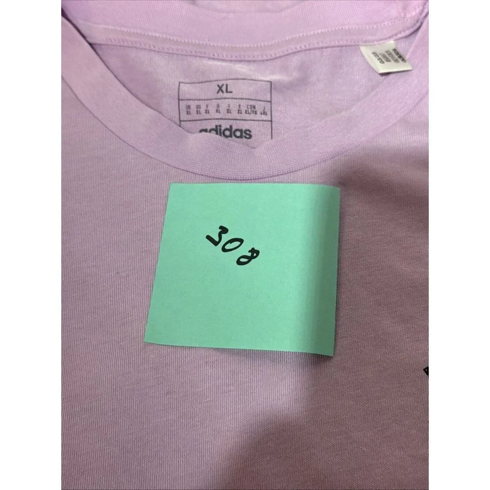 $35 ADIDAS Mens AeroReady NEW YORK Hard Courts Tennis T-Shirt Ody001  -pink - XL